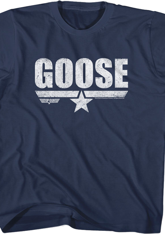 Youth Top Gun Goose Shirt - main product image