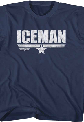 Youth Top Gun Iceman Shirt
