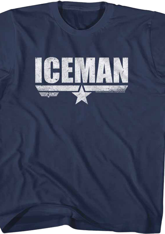 Youth Top Gun Iceman Shirt - main product image