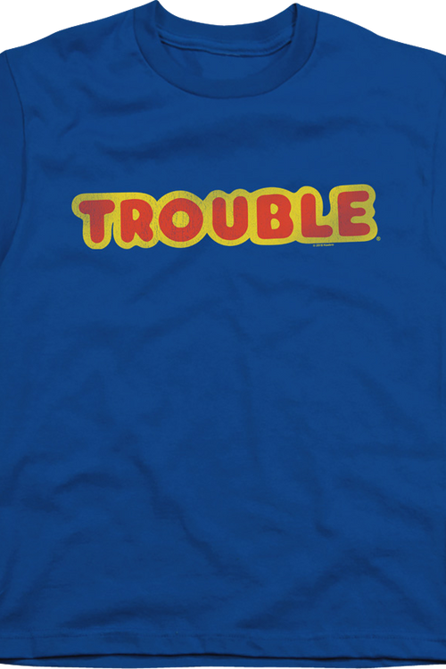 Youth Trouble Logo Hasbro Shirt - main product image