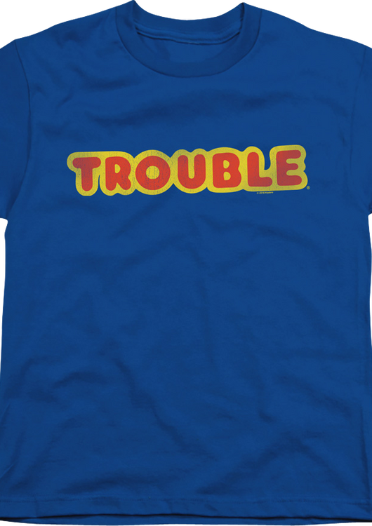 Youth Trouble Logo Hasbro Shirt - main product image
