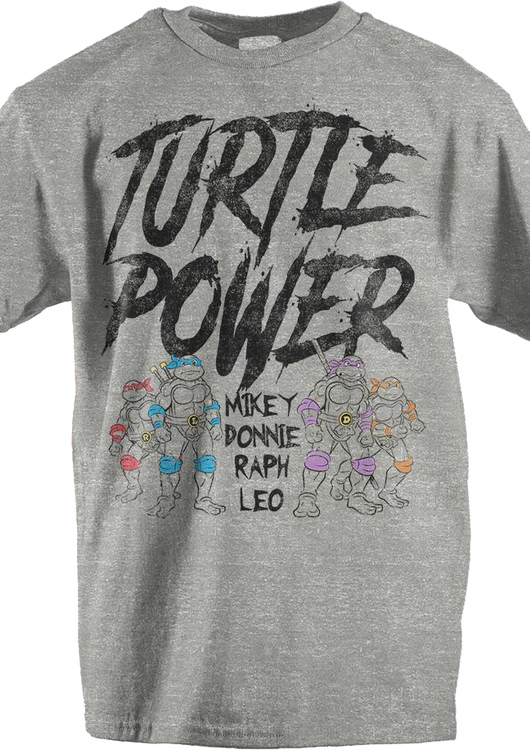 Youth Turtle Power Teenage Mutant Ninja Turtles Shirt - main product image