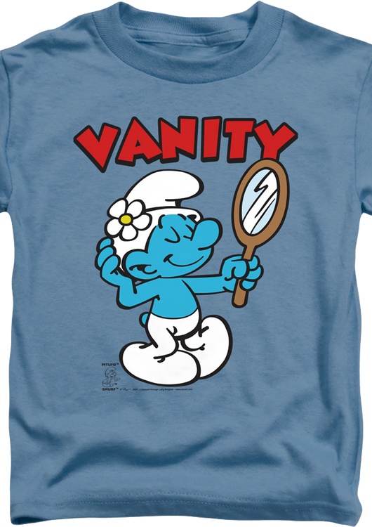 Youth Vanity Smurf Shirt - main product image