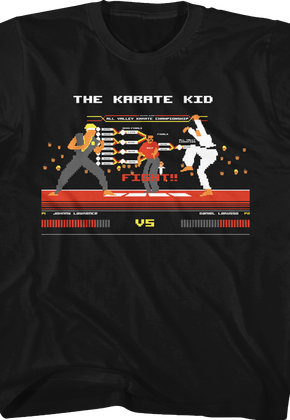 Youth Video Game Karate Kid Shirt