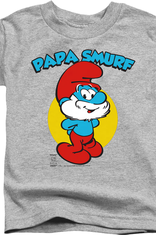 Youth Vintage Papa Smurf Shirt