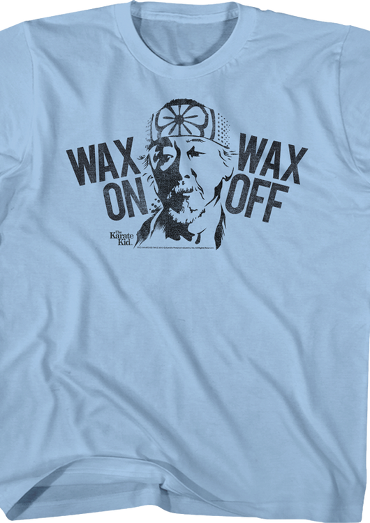 Youth Wax On Wax Off Karate Kid Shirt - main product image