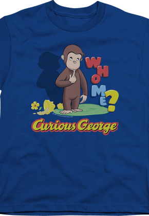 Youth Who Me Curious George Shirt