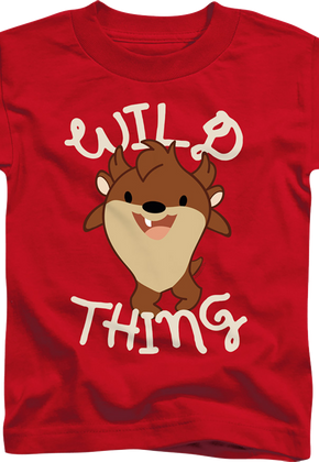 Youth Wild Thing Baby Taz Looney Tunes Shirt