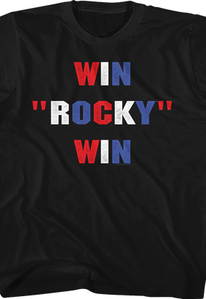 Youth Win Rocky Win Shirt