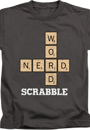Youth Word Nerd Scrabble Shirt