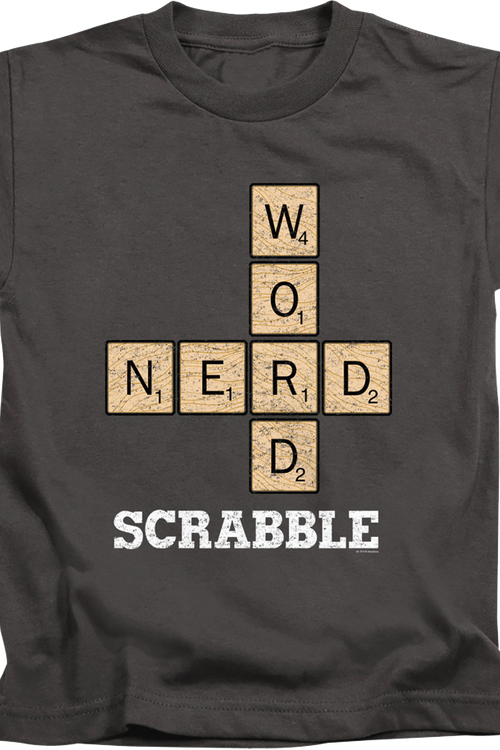 Youth Word Nerd Scrabble Shirtmain product image