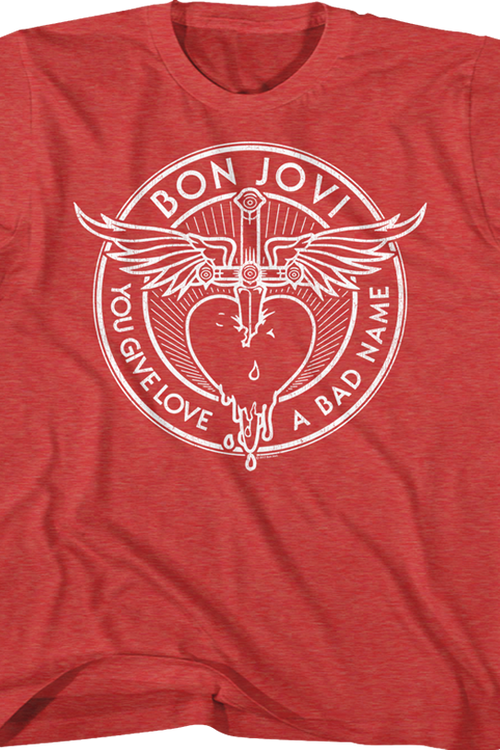 Youth You Give Love A Bad Name Bon Jovi Shirt - main product image