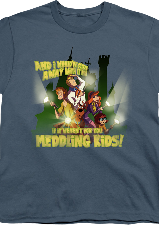 Blue Youth You Meddling Kids Scooby-Doo Shirt - main product image