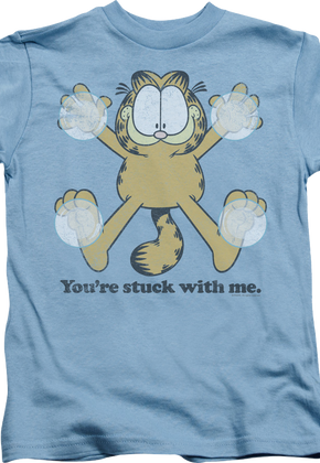 Youth You're Stuck With Me Garfield Shirt