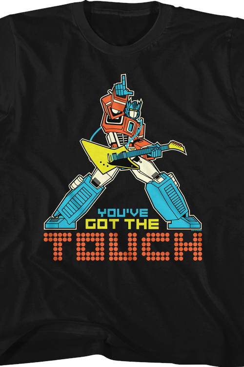 Youth You've Got The Touch Transformers Shirtmain product image