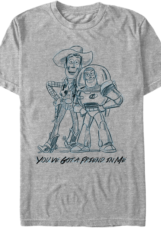 You've Got A Friend In Me Toy Story T-Shirt - main product image
