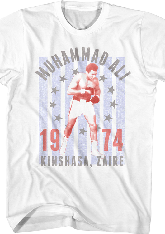 Zaire 1974 Muhammad Ali T-Shirt - main product image