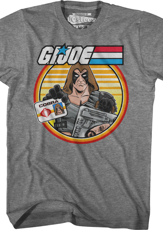 Zartan Cobra Identification GI Joe T-Shirt - main product image