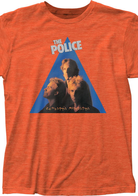 Zenyatta Mondatta Police T-Shirt - main product image