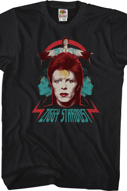 Ziggy Stardust T-Shirt Officially Licensed David Bowie Men's T-shirt