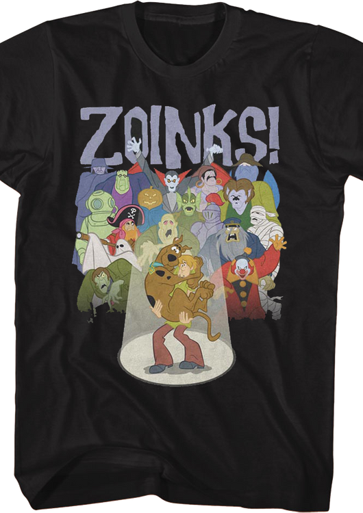 Zoinks Shaggy and Scooby-Doo T-Shirt - main product image
