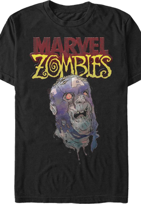 Zombie Captain America Marvel Comics T-Shirt