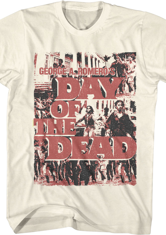Zombie Collage Day Of The Dead T-Shirt - main product image