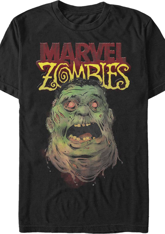 Zombie Incredible Hulk Marvel Comics T-Shirt - main product image