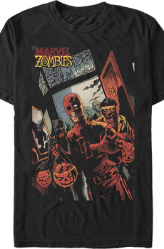 Zombies Halloween Marvel Comics T-Shirt