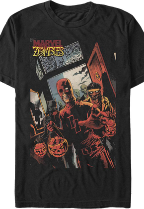 Zombies Halloween Marvel Comics T-Shirt