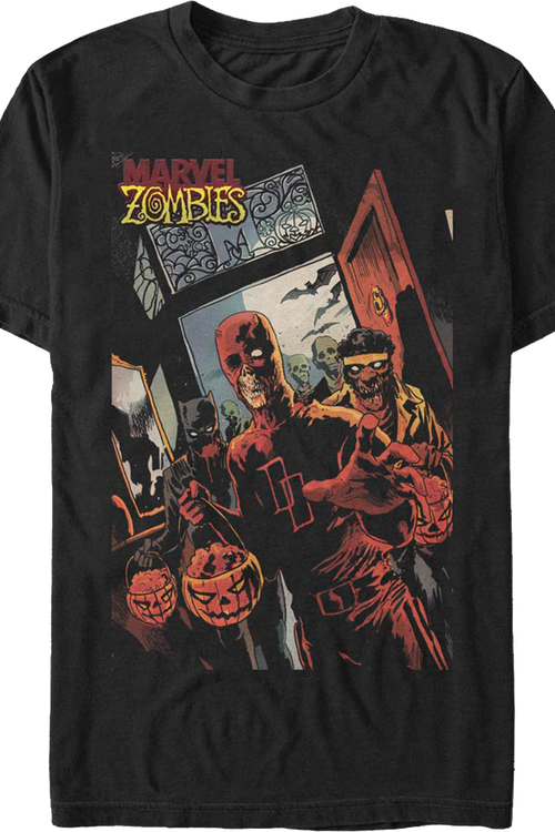 Zombies Halloween Marvel Comics T-Shirtmain product image