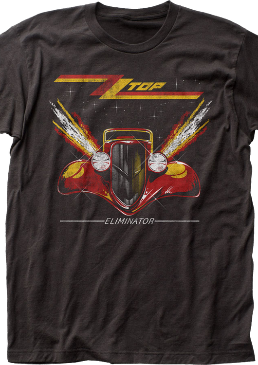 ZZ Top Eliminator Distressed T-Shirt - main product image