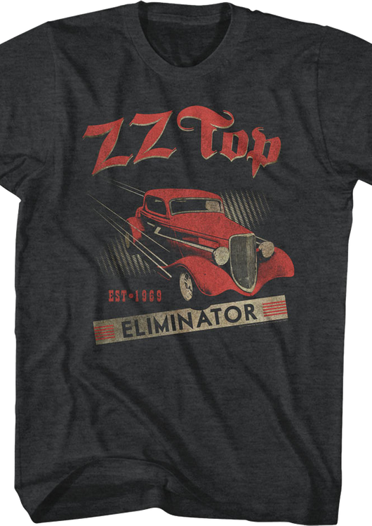 Eliminator Est. 1969 ZZ Top T-Shirt - main product image