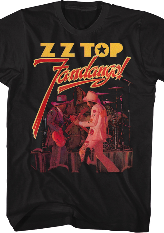 Fandango Album Cover ZZ Top T-Shirt - main product image