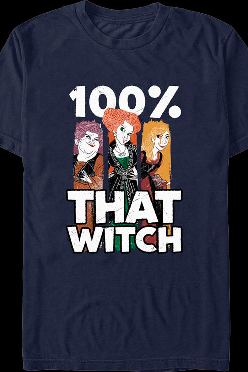 100% That Witch Hocus Pocus T-Shirtmain product image