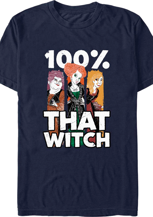 100% That Witch Hocus Pocus T-Shirt - main product image