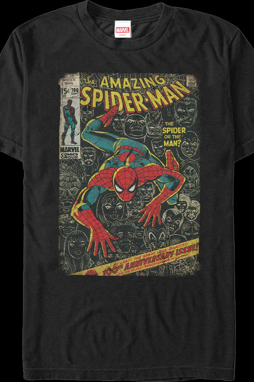 100th Anniversary Issue Spider-Man Marvel Comics T-Shirtmain product image