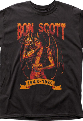 1946-1980 Bon Scott T-Shirt