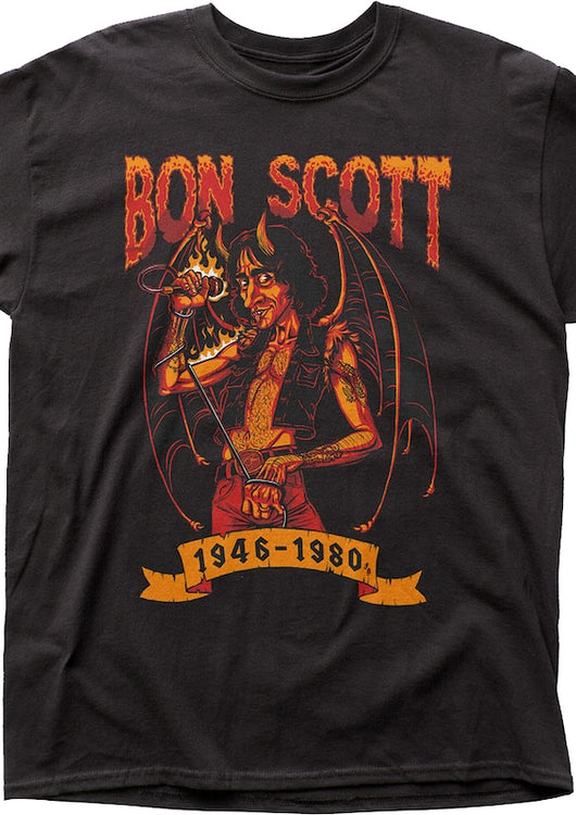 1946-1980 Bon Scott T-Shirt - main product image