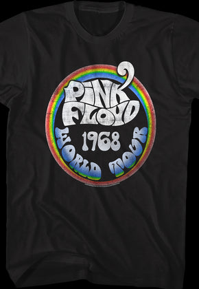 1968 World Tour Pink Floyd T-Shirt