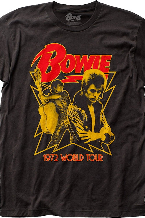 1972 World Tour David Bowie T-Shirtmain product image