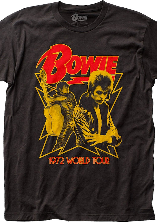 1972 World Tour David Bowie T-Shirt - main product image