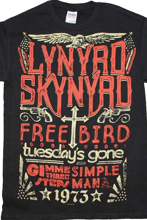 1973 Hits Lynyrd Skynyrd T-Shirtmain product image
