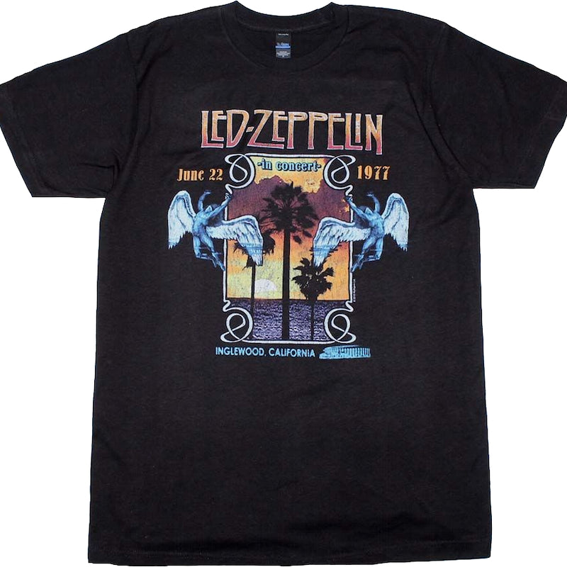 1977 Concert Led Zeppelin T Shirt