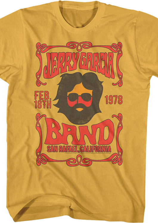 1978 Jerry Garcia T-Shirt - main product image
