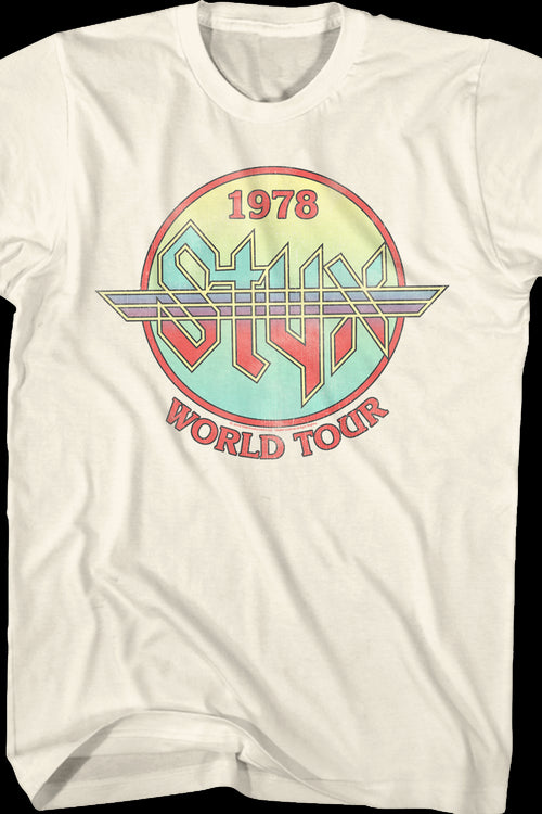 1978 World Tour Styx T-Shirtmain product image