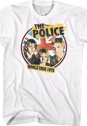 1979 World Tour The Police T-Shirt