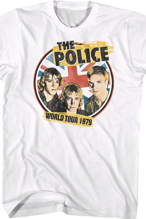 1979 World Tour The Police T-Shirtmain product image