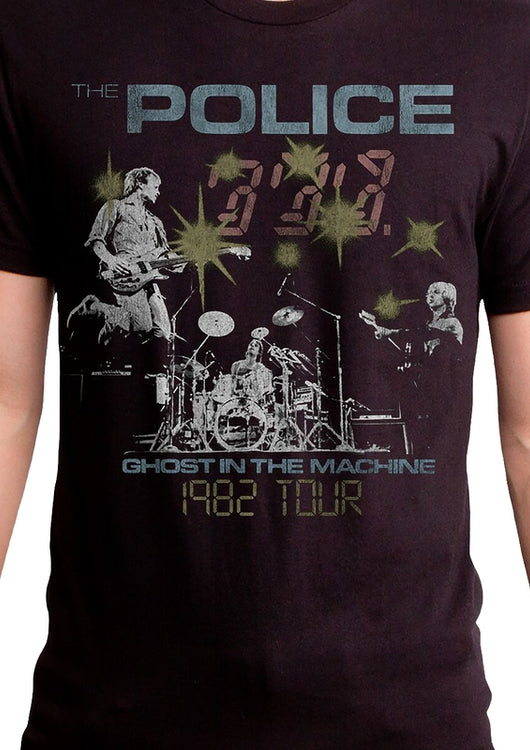 1982 Tour The Police T-Shirt - main product image