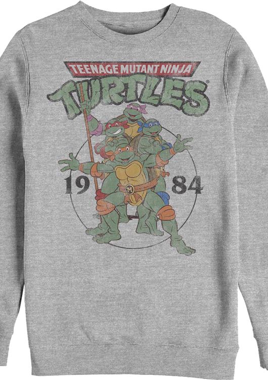 1984 Teenage Mutant Ninja Turtles Sweatshirt - main product image
